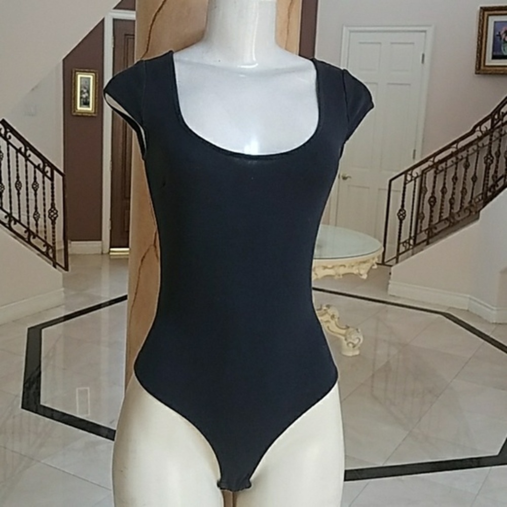 Black Bodysuit open back size Small!.
